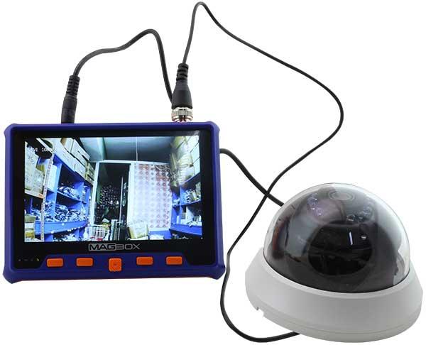 Magbox AHD-TVI-CVI-Analog-HDMI El Tipi Kamera Test Cihazı