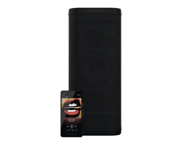 Reloop Groove Blaster BT - Üstten Görünüm