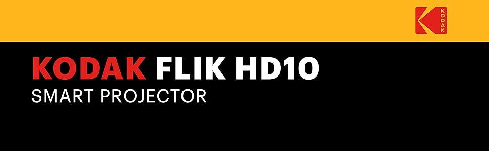 Kodak Flik HD10 Akıllı android TV projektörü