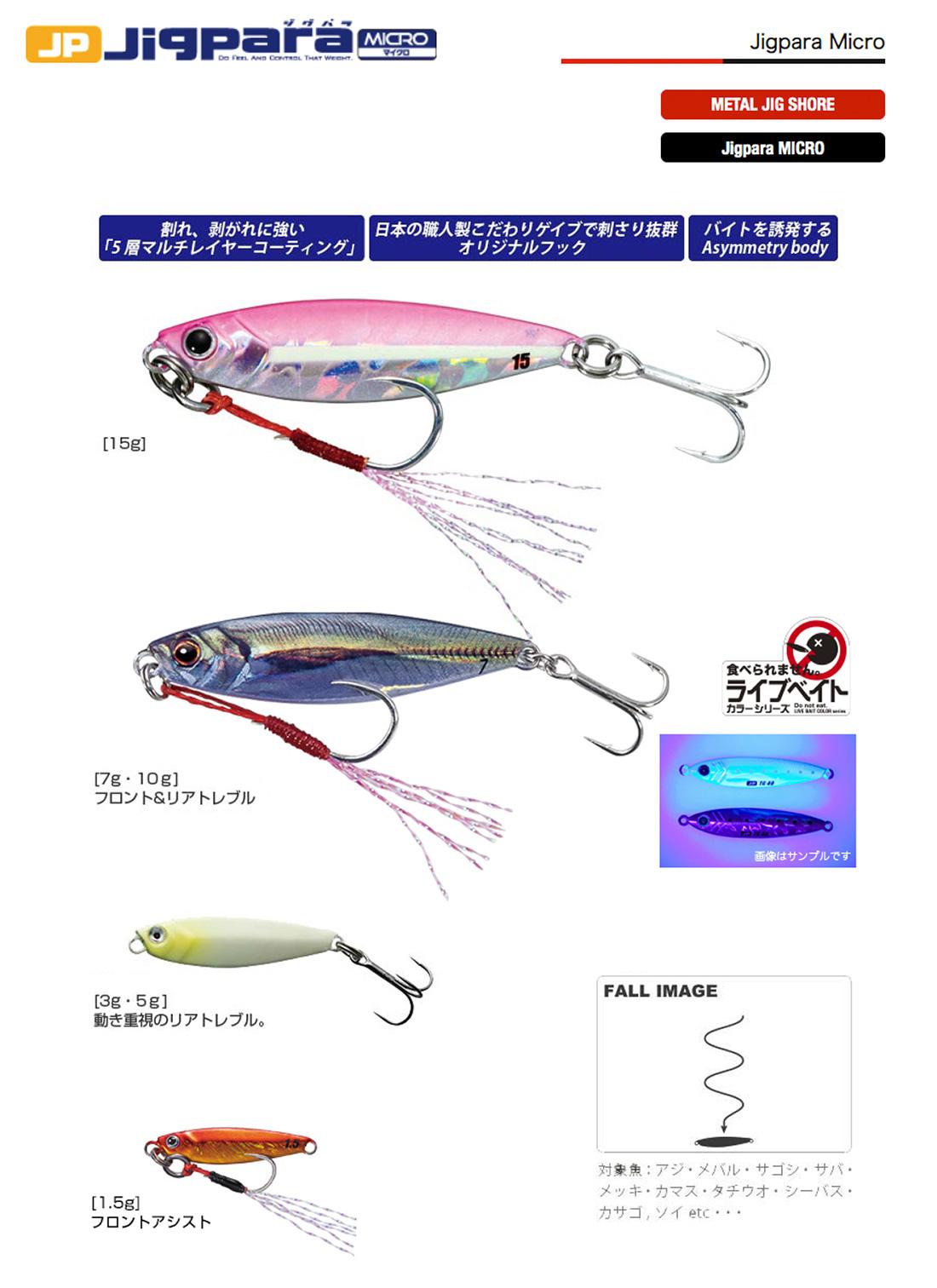 Major Craft Jigpara Micro JPM-3gr 30mm #80 Live Iwashi - Görsel 1