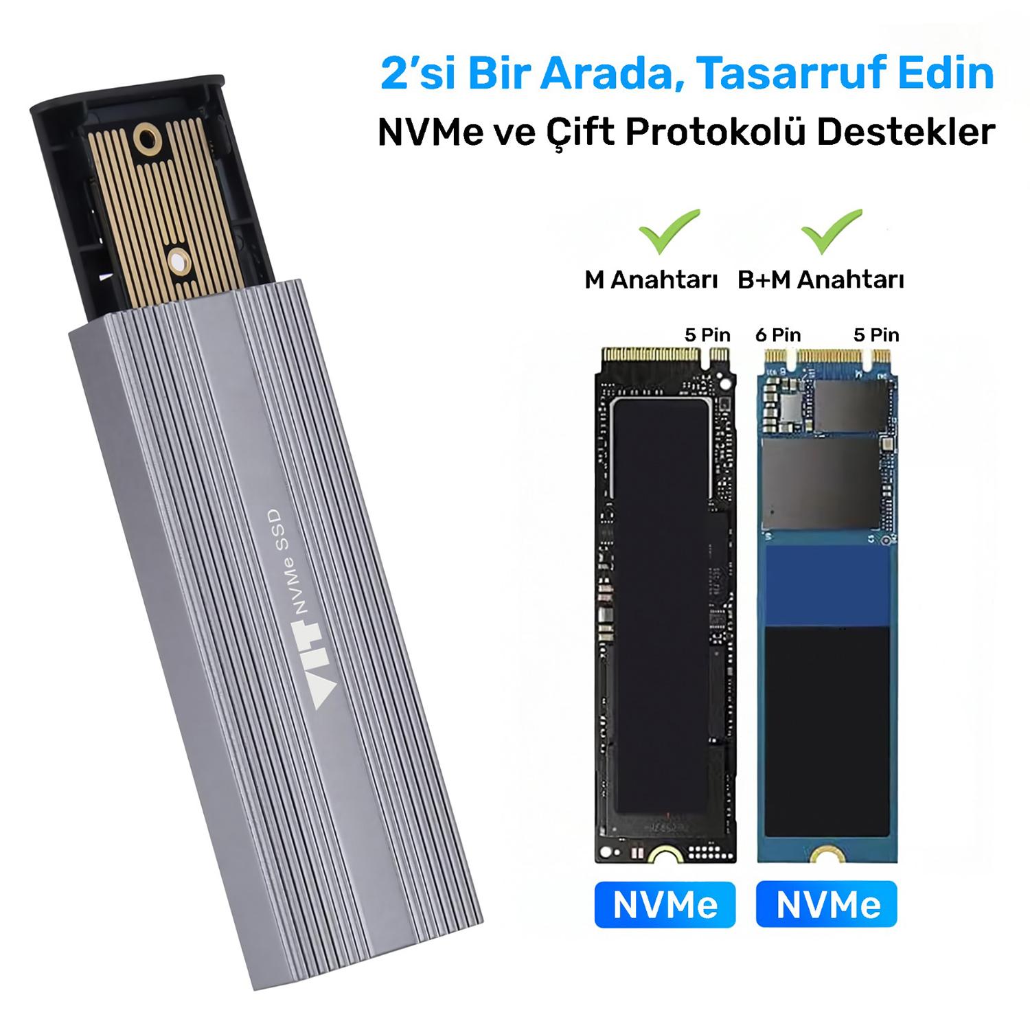 VIT 512 GB Taşınabilir Disk - Bağlantı Özellikleri