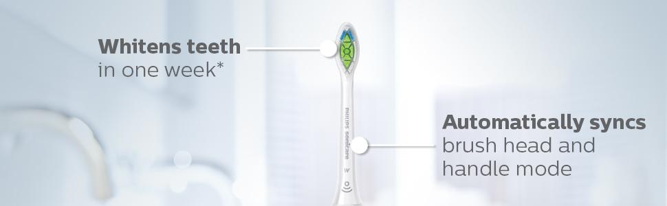 white electric toothbrush phillips sonicare 