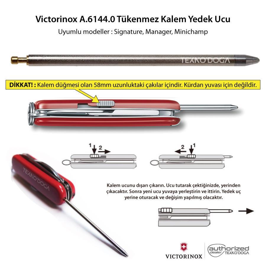 Victorinox Signature, Manager, Minichamp Tükenmez Kalem Ucu Yedeği