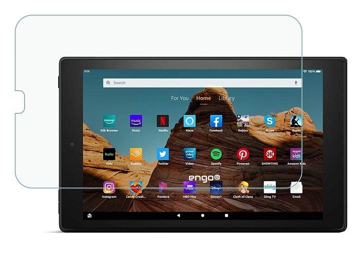 Amazon Fire HD 10 Tablet 2GB 10.1 Tablet Ekran Koruyucu Flexible