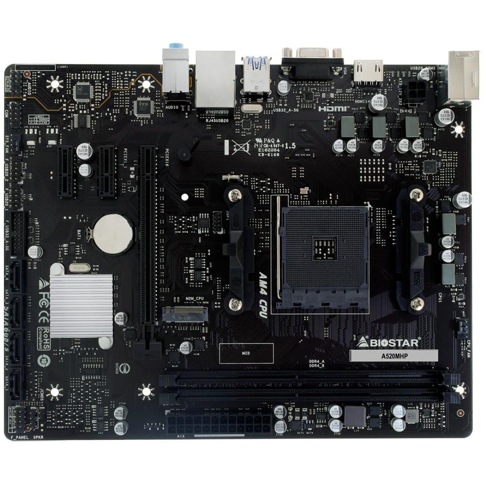 Biostar A520MHP AMD AM4 Anakart