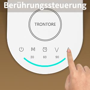 Dokunmatik kontrollü çalışma masası lambası