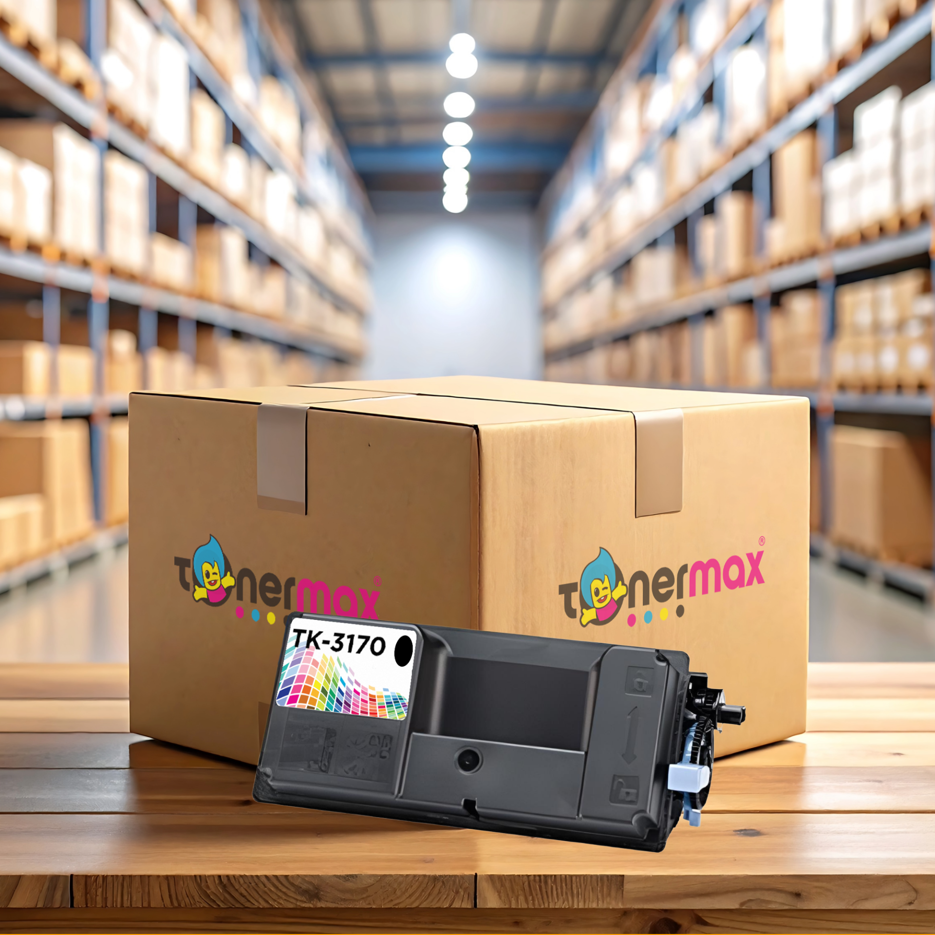 Kyocera TK-3170 Muadil Toner 10'lu Avantaj Paket / Ecosys M3860 / P3050 / P3055 / P3060 / P3150 / P3155