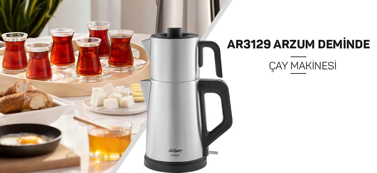 Arzum Deminde Inox Çay Makinesi